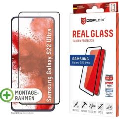 Samsung Galaxy S22 Ultra Full Cover Real 3D Glass By Displex Black