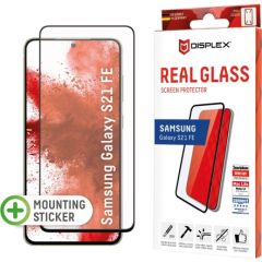 Samsung Galaxy S21 FE Full Cover Real 3D Glass By Displex Black