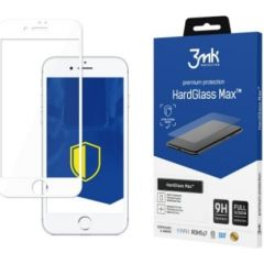 3MK  
       Apple  
       iPhone 7 HardGlass Max 
     White