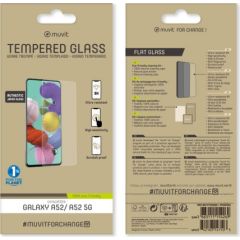 Samsung Galaxy A53 5G/A52/A52s Screen Glass 2.5D By Muvit Transparent