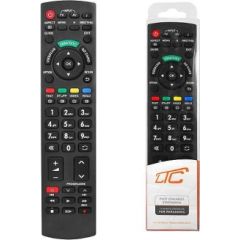 HQ LXP045 TV Universāla tālvadības pults LCD / LED PANASONIC / Melna TV pultis