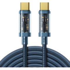 USB-C to USB-C cable Joyroom S-CC100A12 100W 1.2m (blue)