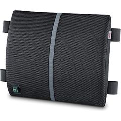 Beurer back support with heat HK 70, heating pads (gray, 36 x 29 cm)
