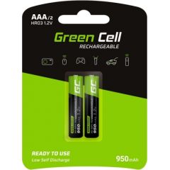 Green Cell GR07 household battery Rechargeable battery AAA Nickel-Metal Hydride (NiMH) Baterijas un akumulatori