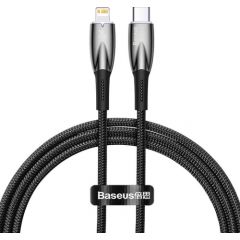 USB-C cable for Lightning Baseus Glimmer Series, 20W, 1m (Black)