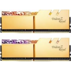 G.Skill DDR4 64GB 4400 - CL - 19 TZ Royal Gold Dual Kit GSK - F4-4400C19D-64GTRG