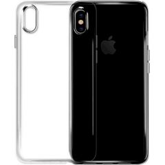 Fusion Ultra Back Case 2 mm Izturīgs Silikona Aizsargapvalks Priekš Apple iPhone X | XS Caurspīdīgs