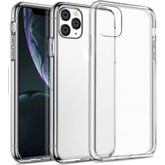 Fusion Ultra Back Case 0.3 mm Izturīgs Silikona Aizsargapvalks Priekš Apple iPhone 11 Pro Caurspīdīgs Neoriģinālie Maciņi
