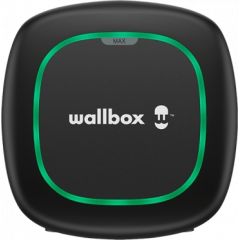 Wallbox Pulsar Max Electric Vehicle charge, 5 meter cable Type 2, 22KW, IK10 protection rating, Black