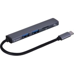 ORICO HUB USB-C 3X USB-A, MICROSD READER, 5 GBPS