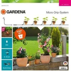 GARDENA Micro-Drip-System Start-Set Plant Pots S
