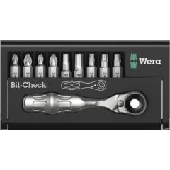 Wera Zyklop mini 8001A bit set 1/4" - 10-pieces - 05073645001 Jaunumi -Dārzam