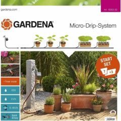 Gardena Micro-Drip-System Planztöpfe M automatic starter kit (13002)