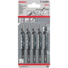 Bosch Jigsaw blade T144DP - 5 pieces black