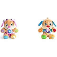 Fisher Price Fisher-Price Learning fun dog friend, cuddly toy (multicolored/light brown)