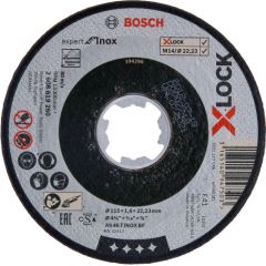 Bosch cutting disc X-LOCK Expert for Inox 115mm straight (115 x 1.6 x 22.23mm)