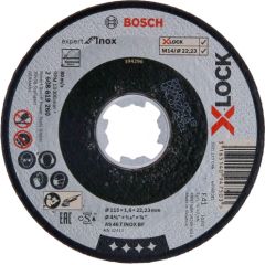 Bosch cutting disc X-LOCK Expert for Inox 115mm straight (115 x 1.6 x 22.23mm) Dažādi diski
