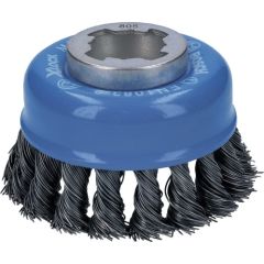 Bosch X-LOCK cup brush Heavy for Metal 75mm, knotted (O 75mm, 0.5mm wire) Dažādi diski