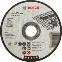 Bosch cutting disc Best for Inox, Rapido, O 125mm (straight, A 60 W INOX BF)