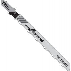 Bosch jigsaw blade T 101 AIF Clean for Hard Wood, 100mm (5 pieces) Jaunumi -Dārzam