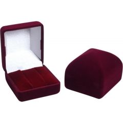 Davanu kārbiņa #7101232(DR), krāsa: Bordā Kārbiņas 2 gredzeni, auskari