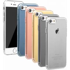 Baseus  
       Apple  
       Simple  Series Case For iPhone 7 ARAPIPH7-A0V 
     Transparent Gold