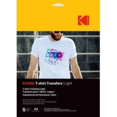 Kodak T-Shirt Transfers Light 5pcs (3510560) Foto ķīmija un papīrs 