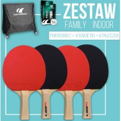 Cornilleau FAamily Pack Indoor Galda tenisa raketes