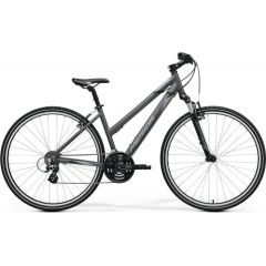 Merida Crossway 10-V Lady / Pelēka / Melna / 46L cm / S Tūrisma velosipēdi