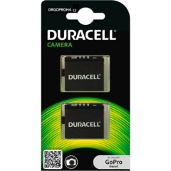 1x2 Duracell Li-Ion bat. 1160mAh for GoPro Hero 4 Baterijas un akumulatori