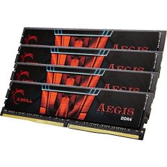 G.Skill DDR4 64GB 2400-15 AEGIS Quad