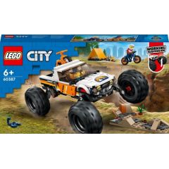 LEGO City Przygody samochodem terenowym z napędem 4x4 (60387)