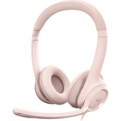 LOGITECH H390 USB Computer Headset - ROSE - USB - EMEA-914 Austiņas