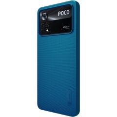Nillkin Super Frosted Back Cover for Poco X4 Pro 5G Peacock Blue