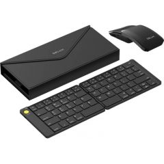 Set Wireless foldable Keyboard Delux KF10 and mouse MF10PR