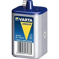 Varta Electronics 4R25-VA430, zinc chloride, 6V (430-101-111) Baterijas un akumulatori