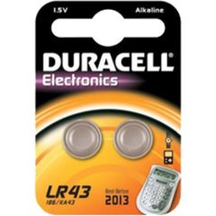 Duracell Electro 2x LR43 1,5V Baterijas un akumulatori