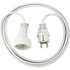 Brennenstuhl extension cable 3m white 1x Strāvas pagarinātāji