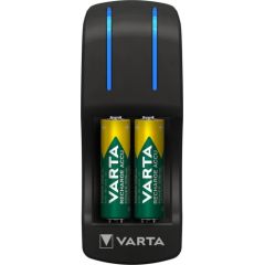 Varta Pocket Charger, charger (black, charges up to 4 AA, AAA)