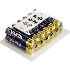 Varta Longlife, battery (12 pieces, AAA) Baterijas un akumulatori