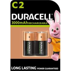 Duracell NiMH C HR14 2er, battery (2 pieces, C (Baby)) Baterijas un akumulatori