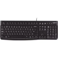 LOGITECH K120 Corded Keyboard black USB (US)