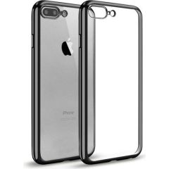 Mocco Electro Jelly Силиконовый чехол для Apple iPhone 6 / 6S Прозрачный - Черный