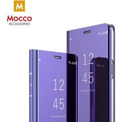 Mocco Clear View Cover Case Grāmatveida Maks Telefonam Samsung A205 Galaxy A20 Violets Neoriģinālie Maciņi
