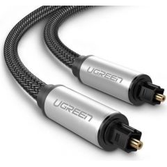 UGREEN AV108 Toslink Audio optical cable, braided aluminum, 1m (grey)