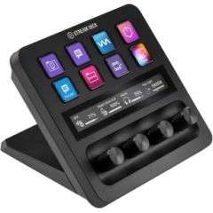 Elgato Stream Deck + BEARBEITUNG Black 8 buttons Strīmošanas kartes un piederumi.