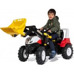 Rolly Toys Трактор педальный с ковшом и надувн. колесами rollyFarmtrac Premium II Steyr 6300 Terrus CVT (3-8 лет) Германия 730025