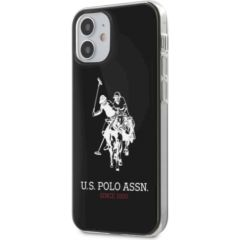 3MK U.S. Polo USHCP12STPUHRBK Big Horse Cover Aizsargapvalks Apple iPhone 12 Mini Melns