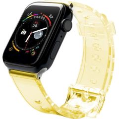 Fusion Light силиконовый ремешок для Apple Watch 38mm / 40mm / 41мм желтый