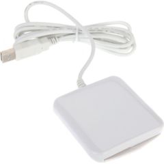 DNI ID Karšu Lasītājs PC / SC / CCID ISO7816 USB (+SIM) Balts